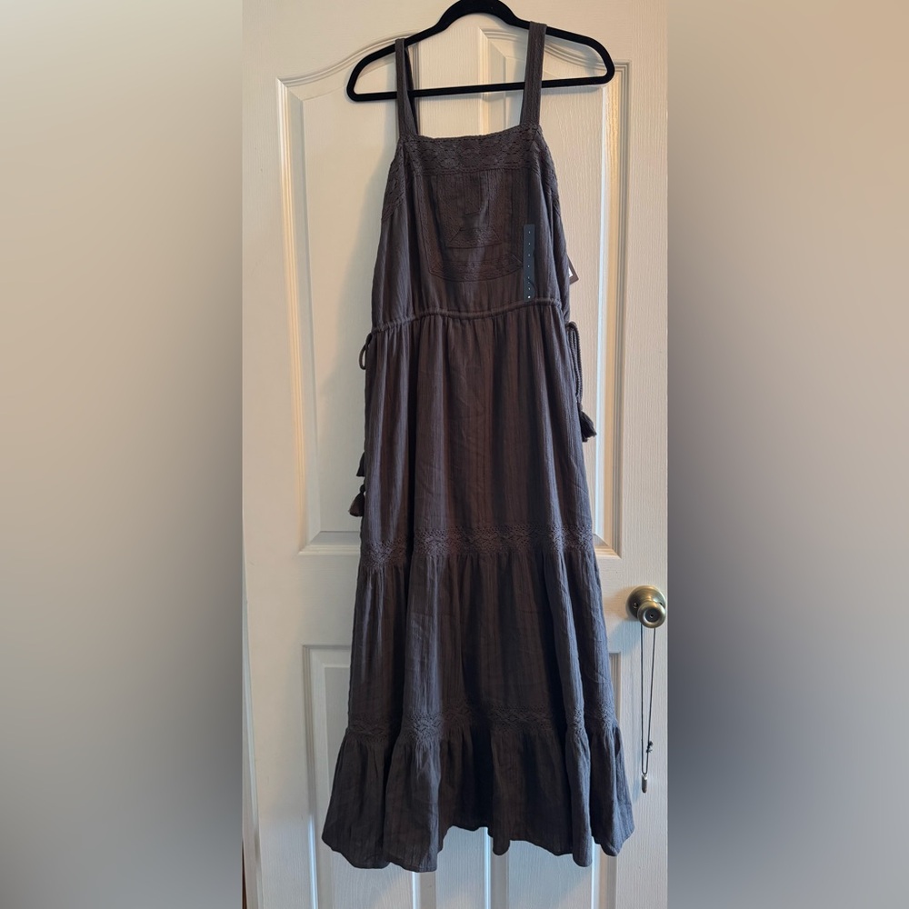 Lucky brand Dark Grey Sleeveless Dress